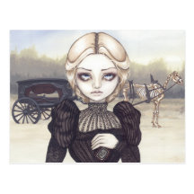 "Bleak Mourning" Postcard