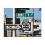 Bleecker Street Records postcards