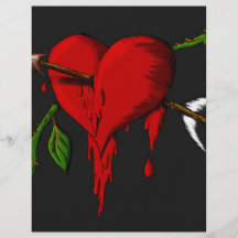 Bleeding Heart Flyer Design
