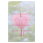 Bleeding Heart Lined or Unlined Flower Stationery