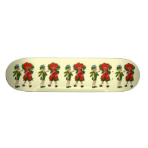 Bleeding-Heart & Live-Forever Skateboard