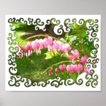 Bleeding Hearts Swirley Print