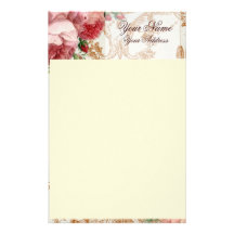 Blenheim Rose - Summer Sky - Personalised Custom Stationery