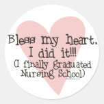 Bless my Heart - I did it! Stickers