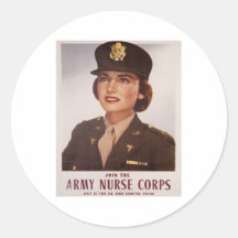Bless Our Female Military Stickers