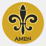 Bless You Boys Round Sticker