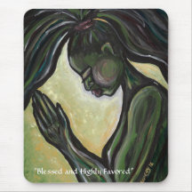 "Blessed and Highly Favored" Mousepad