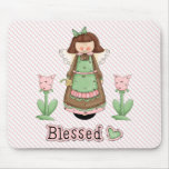 Blessed Angel 3 Mouse Pad