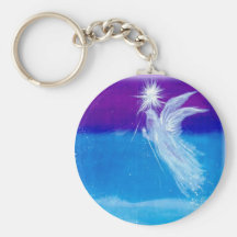 Blessed Angel of Travellers Key Chain