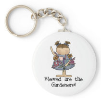 Blessed are the Gardeners Tshirts and Gifts Key Chains