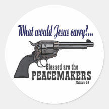 Blessed Are The Peacemakers Stickers
