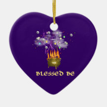 Blessed Be Christmas Ornaments