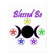 Blessed Be Post Card