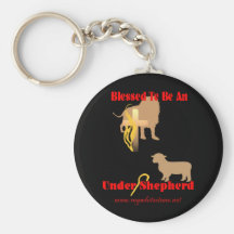BLESSED BE UNDER SHEPHERD DK KEY CHAIN