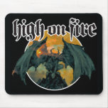 Blessed Black Wings mousepad