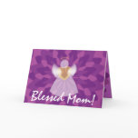 Blessed Mom!-Customize Greeting Card