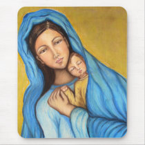 Blessed Mother Mousepad
