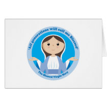 Blessed Virgin Mary Greeting Cards