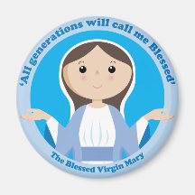 Blessed Virgin Mary Magnets