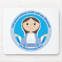 Blessed Virgin Mary Mousepad