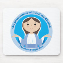 Blessed Virgin Mary Mousepad