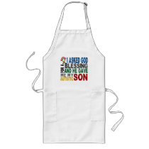 Blessing 5 SON Autism T-Shirts & Apparel Aprons