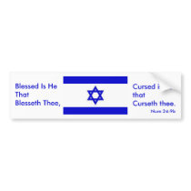 Blessing and Cursing Bumper Stickers