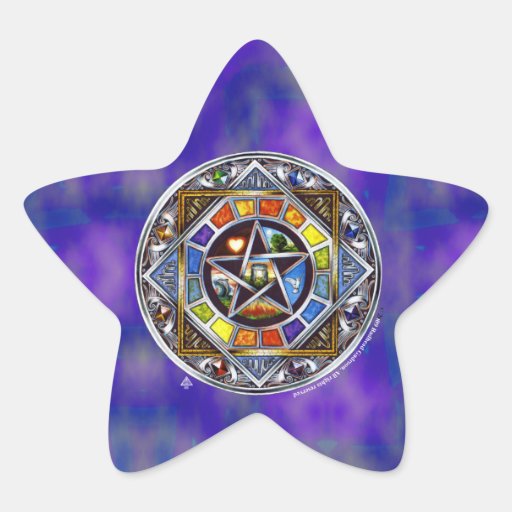 Blessing of Elements Star Sticker