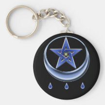Blessing Symbol & Pentagram Keychain