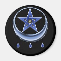 Blessing Symbol & Pentagram Magnet