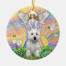 Blessings - Westie (P) Ornament