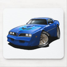 Bleu 1977-78 du transport AM Tapis De Souris