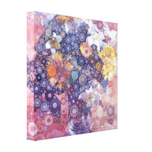 Bleu dans le vase par Ramaela Toiles Tendues