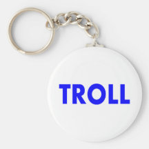 Bleu de Troll Porte-clefs