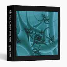 Bleu de turquoise et conception d'art de fractale 