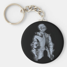 Bleu Knight Keychain