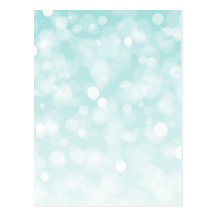Bleu rêveur cartes postales