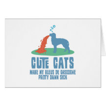 Bleus de Gascogne Greeting Cards