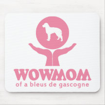 Bleus de Gascogne Mouse Pads