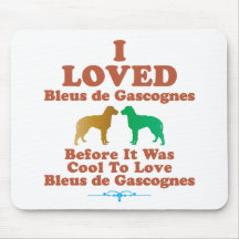 Bleus de Gascogne Mouse Pads
