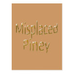Blg Piney mal placé de y Carte Postale