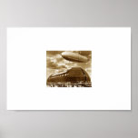 Blimp Hanger Akron Ohio Print