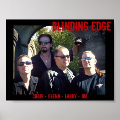 BLINDING EDGE Print by loulaughlin
