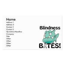 Blindness BITES Business Cards