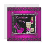 Bling and Bubbly Bachelorette Invite