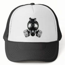 Bling Gas Mask Mesh Hats