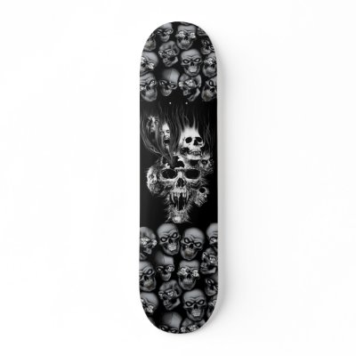 bling custom skate board by poppy13