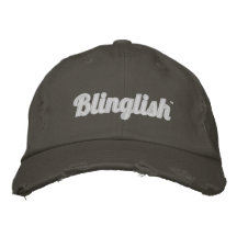 Blinglish Embroidered Hats