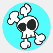 Blinky DemBones Sticker