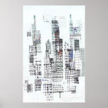 "Blip 3" Print